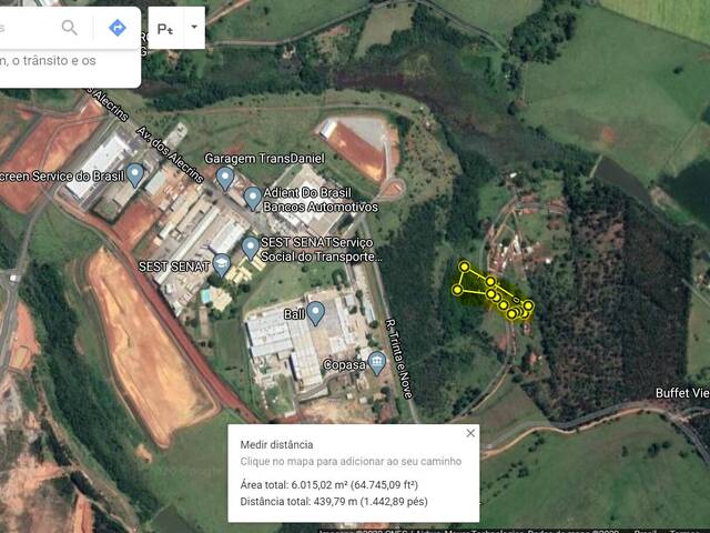 #447 - Terreno Rural para Venda em Pouso Alegre - MG - 2