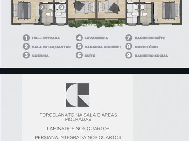 #2407 - Apartamento para Venda em Pouso Alegre - MG
