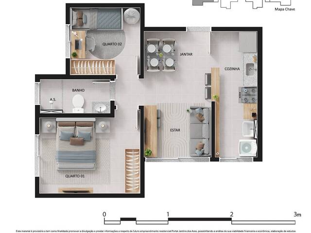 #2641 - Apartamento para Venda em Pouso Alegre - MG