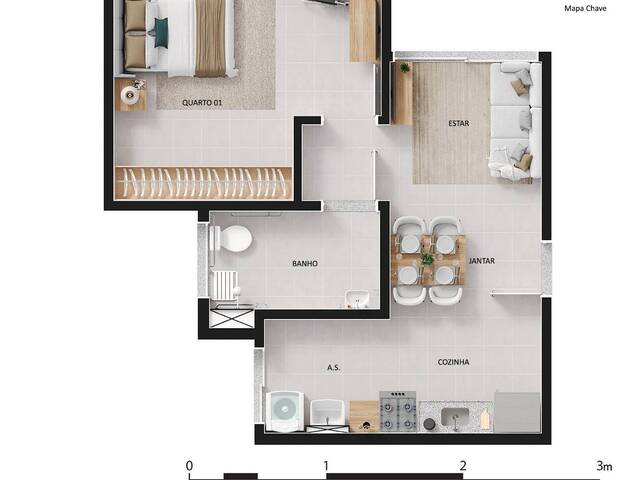 Apartamento para Venda em Pouso Alegre - 5