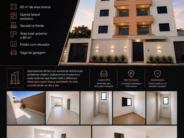 #3833 - Apartamento para Venda em Pouso Alegre - MG - 1